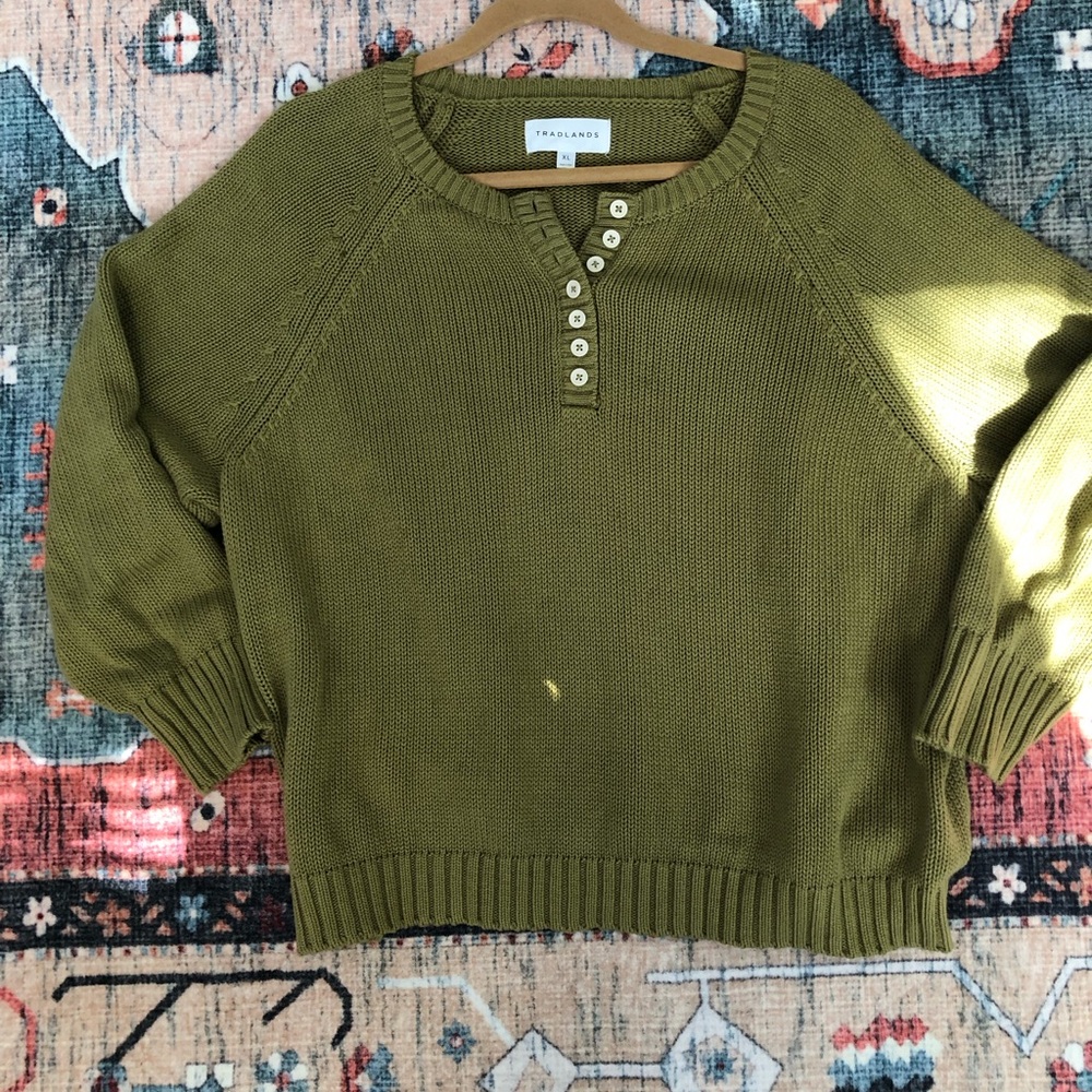 Tradlands River Henley Sweater